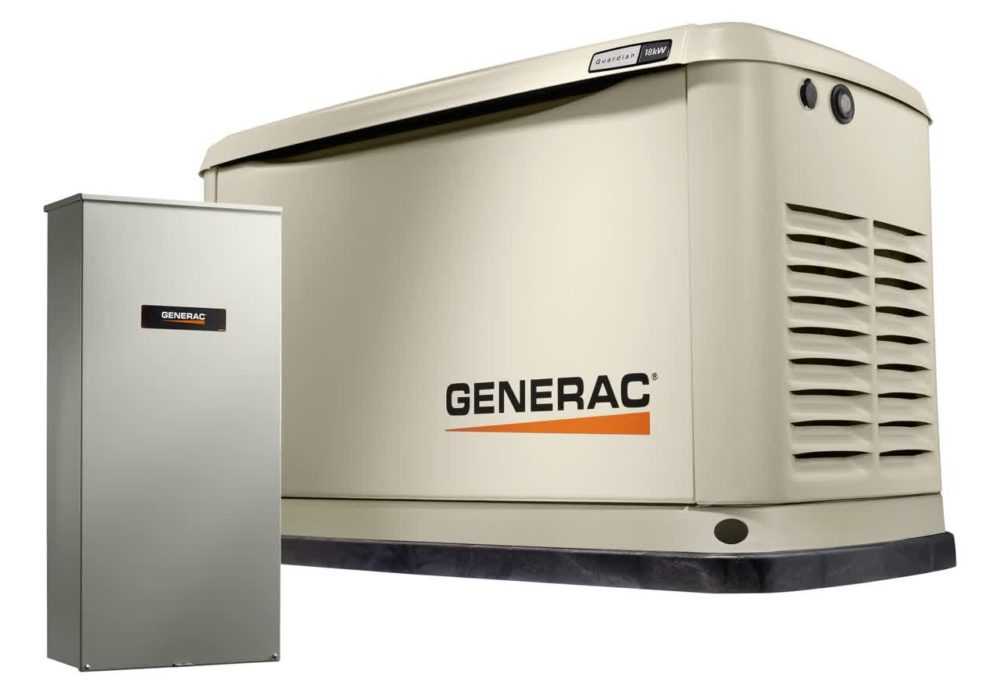 Generac Power Systems - 18kW Guardian Series Home Generator with Transfer Switch - 7228