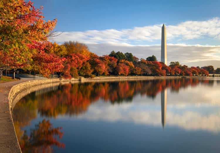 Washington DC in the fall