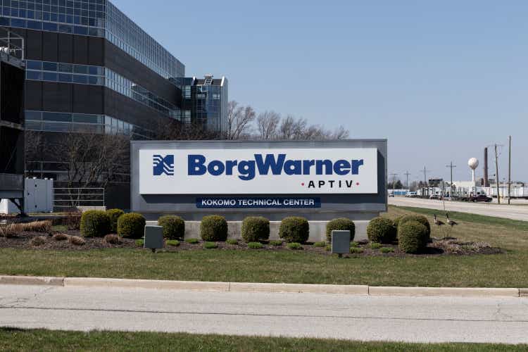 BorgWarner technical center. BorgWarner designs and builds transmissions as well as components for electric vehicles.