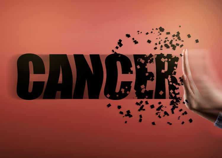CANCER / Hand stop sign concept (Click for more)