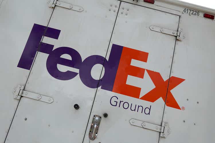 Shares Of FedEx Fall 20 Percent As Shipping Giant Reports Drop In Shipping Volumes
