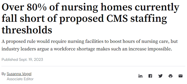 nursing home labor shortage