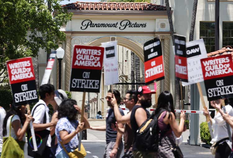 Hollywood Writers Strike Continues Into Third Month