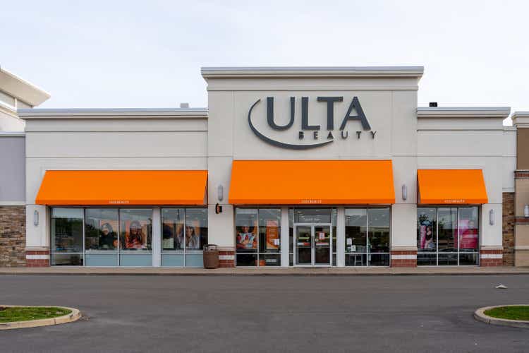 An Ulta Beauty store in Buffalo, NY, USA.