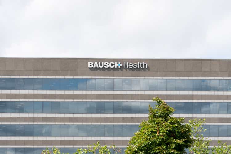 Штаб-квартира Bausch Health в США в Бриджуотере, штат Нью-Джерси, США.