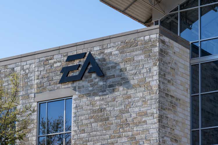 EA office building in Austin, Texas, USA.