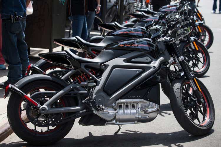 Harley Davidson представляет электрический мотоцикл