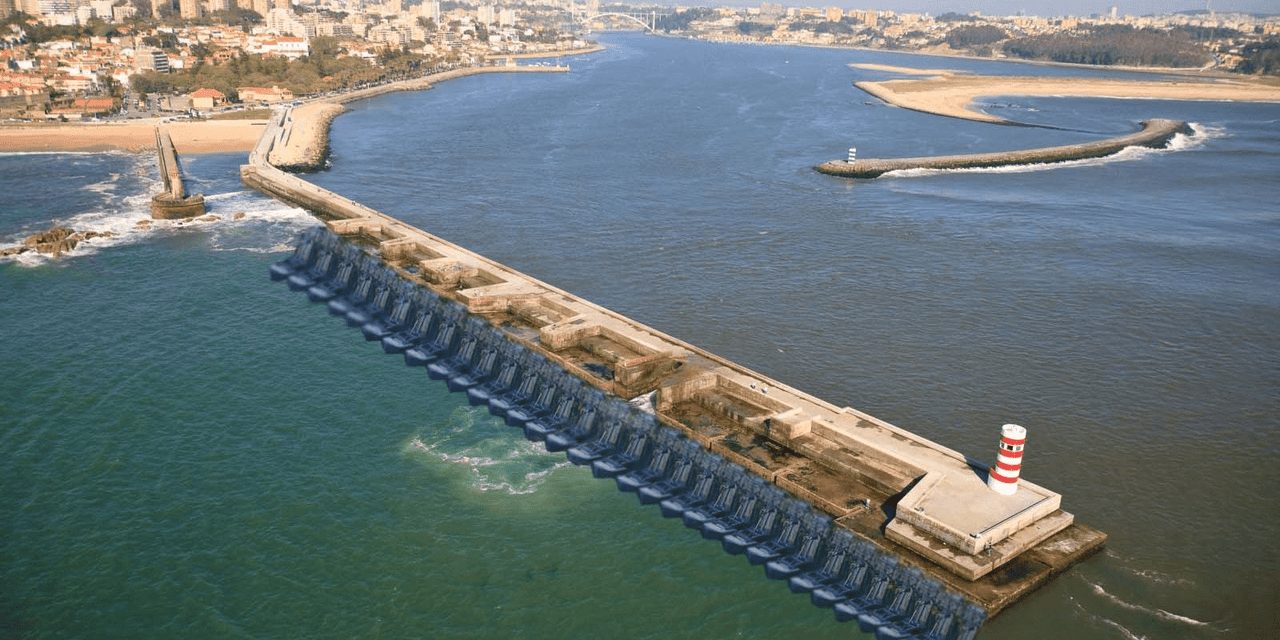 Установка промышленного масштаба Eco Wave Power