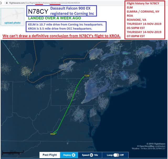 FlightAware-ELM-ROA
