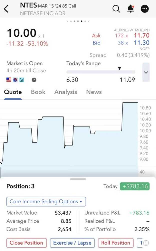 Торговые звонки на NetEase