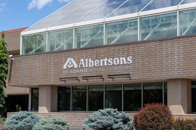 Штаб-квартира Albertsons в Бойсе, штат Айдахо, США.